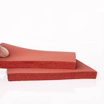 1 buc Rosu Spuma de Silicon Mat Apăsarea mat Laminare mașină de silicon pad burete moale placa de polistiren rezistent la temperaturi ridicate pad
