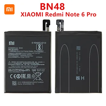 100% Orginal BN48 Baterie 4000mAh Pentru Xiaomi redmi Nota 6 Pro de Înaltă Calitate BN48 Baterie