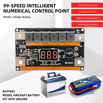 12V Sudor Portable18650 Litiu Baterie de Stocare a Energiei Sudare Mașină PCB Circuit DIY Kit Echipamente de Lipit