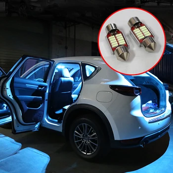5x Feston 31mm C10W Bec LED Auto Lumina de Interior Kit Dome veioze Lumina Portbagaj Pentru Mazda CX-5 CX5 KF KE 2012-2018 2019 2020