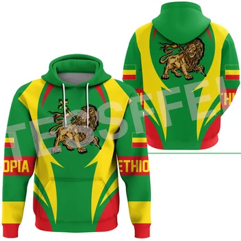 Africa Steagul Țării Leu Etiopia Biserica Reggae Tribel Tatuaj Streetwear Trening 3DPrint Unisex Casual Sacou Ciudat Hanorace 7X