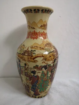 China porțelan pictat manual Glazura de porțelan Ceramică artizanat desktop acasă decoratiuni de birou Vaze