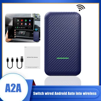 CPC200-A2A Carlinkit prin Cablu Pentru Adaptor Wireless Pentru Android Auto Plug and Play Wireless Dongle Pentru Android Auto Multimedia Player