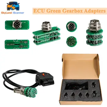 De înaltă Calitate ECU Verde cutie de Viteze Adaptoare pentru Putere Cutie FLASH V1.95 DQ200 DQ250 DQ500 VL300 VL381 DL501