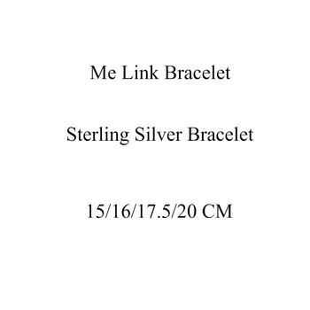 Mi Link-ul de Bratari Pentru a Face Bijuterii din Argint Bijuterii Pentru Femei DIY-Mi Atârnă Margele de Moda Bratari de Argint