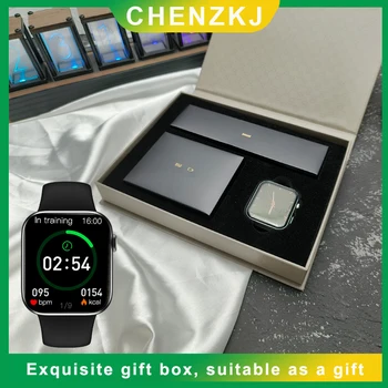 Noul Ceas Inteligent Bluetooth Apel Setarea de Timp Jocuri Smartwatch Bărbați Femei Monitor de Ritm Cardiac cu o minunata cutie de cadou pentru Cadouri