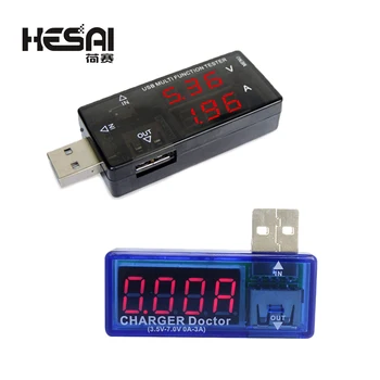 Smart Electronice Digitale USB de Putere Mobil de Încărcare Curent Tester de Tensiune Metru Mini USB Charger Doctor Voltmetru Ampermetru