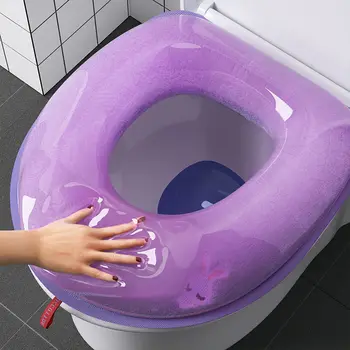 Sticky Mat Toaletă EVA Spuma Impermeabil Toaletă Lavabile de uz Casnic Toaletă Patru Sezoane Capac de Toaletă Accesorii de Baie
