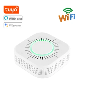 Tuya APP / WiFi, Alarma de Fum, Detector de Incendiu Garda de Securitate Smart Home Senzor Wireless de Conectare Cu Alexa de Start Google