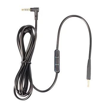 1 buc Cablu Căști Cu Microfon Cablu de 1,5 m pentru Iphone Android 2.5 mm la 3.5 mm Cablu Audio Pentru Bose QC25