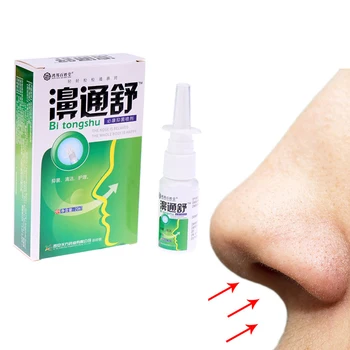 1 buc Spray-uri Nazale Rinita Cronica Sinuzita Spray Chineză Tradițională Planta Medicale Spray Tratament Rinita Nas Grijă Patch-uri