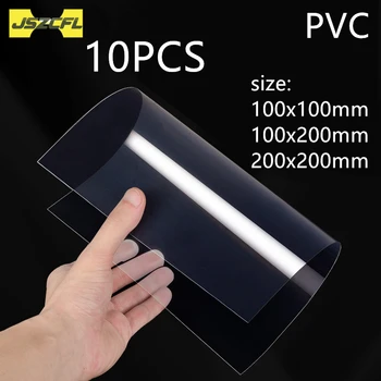 10BUC 100X100 200X200MM PVC Transparent Grosime Tabla 0,5 MM-4MM Greu folie de Plastic Placă Subțire pentru ramă DIY