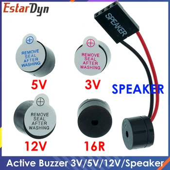 10BUC Active Buzzer 3V/5V/12V/16R TMB12A03 TMB12A05 TMB12A12 Magnetic Lung Continuă Ton Beep 12095 12*9.5 mm Mufa Mini Difuzor