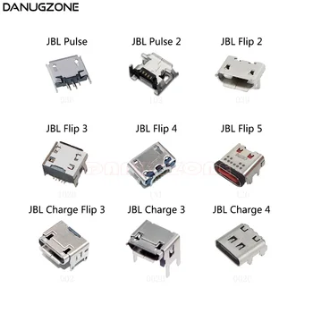 10BUC/Lot Pentru JBL Charge 3 Flip 4 3 2 Puls 2 Flip4 Micro USB de Încărcare Conector Jack Socket Port de Date Dock Plug