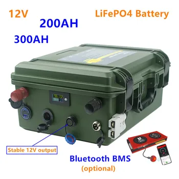 12v 200AH 300AH LiFePO4 Baterie Stabilă de 12V tensiune iesire 12v lifepo4 200ah 300ah baterii cu litiu baterii de 12v