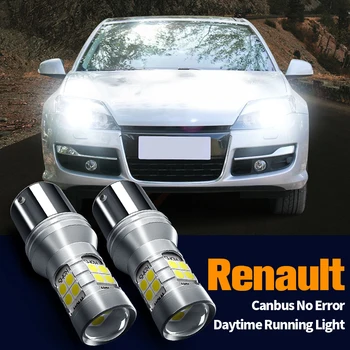 2 buc LED Daytime Running Light DRL Lampa Bec Canbus Fara Eroare P21W BA15S 1156 Pentru Renault Dokker Grand Scenic 3 Laguna Megane CC