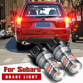 2 buc LED Lumina de Frână Lampa de Blub W21/5W T20 7443 Canbus fara Eroare Pentru Subaru Forester Impreza Legacy Outback XV 2012-2014