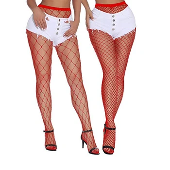 2Piece Erotic Chilot pentru Femei Costume Mid cu Mare deget in fund Ciorapi Plus Dimensiune Colanti Talie Mare Ciorapi de Dropshipping