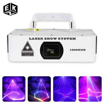 3W ILDA 3D RGB Lumina Laser Nunta DJ Disco Profesie Fascicul de Iluminat DMX Club Petrecere Model de Animație Fascicul de scanare cu Laser de Lumină
