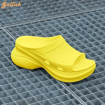 5mm Arc Cauciuc Moale-Pantofi cu talpi de Alunecare Pe Sandale Platforma Slide Sandale 100% EVA de Moda Casual în aer liber Sandale