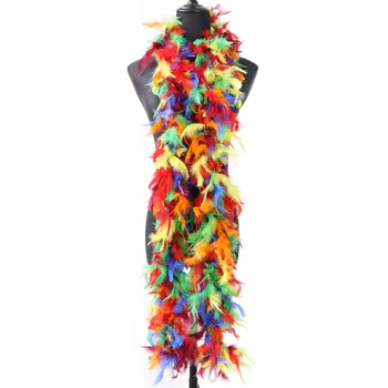 60/90g Curcan Colorate Pene Boa Îmbrăcăminte de Cusut Șal Accesoriu Pufos Pene Decor de Carnaval Nunta Pene Pentru Meserii
