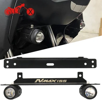 Accesorii pentru motociclete YAMAHA NMAX155 N-MAX NMAX 155 2020 2021 2022 Reflectoarelor Suport Titularul Sport Light proiectoare Ceata Muntele