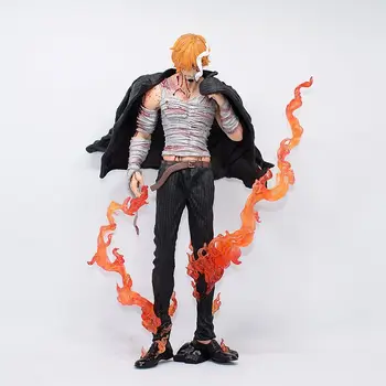 Anime One Piece Sanji Sânge Ver. Figurine Model de Colectare de Jucării 28cm