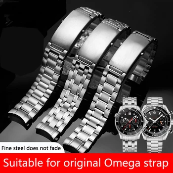 Bărbați 20mm22mm Accesorii Ceas Curea din Otel Inoxidabil pentru Omega 007 Seamaster Planeta Ocean 300m de Sport watchband Bratara curea