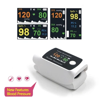 Degetului pulsoximetru cu sânge de monitorizare a presiunii în funcție de saturație rata de inima oximetru