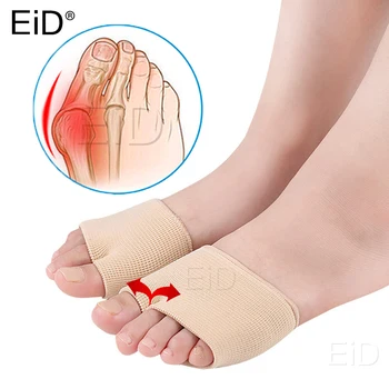 EiD Antepiciorului Pad pentru Hallux Valgus Inflamație la picior Durere de Relief Dureri de Picioare Degetul mare Separator Șosete Ortopedice de la Picioare Insertii Jumătate Curte Tampoane