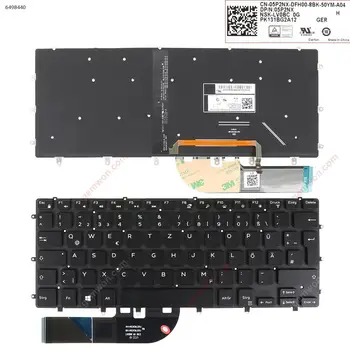 Germană QWERTZ Nouă tastatură de Înlocuire pentru DELL XPS 15 9550 9560 9570 Laptop cu iluminare din spate cu Rama