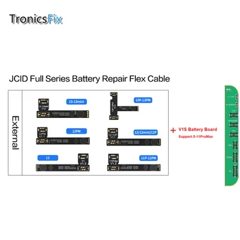 JCID JC V1S Bateriei de Reparații Bord Cablu Flex pentru IPhone 11/12/13ProMax 13mini Baterie de Date a Citi și a Scrie Elimina Eroare Avertisment de Sănătate