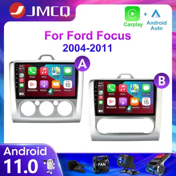 JMCQ 2Din Android 4G 11 Carplay Radio Auto Multimedia Player Video Pentru Ford Focus 2 3 Mk2 MK3 2004-2011 Navigare Unitatea de Cap