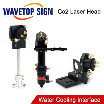 Laser CO2 Set de Cap cu Apă de Răcire Interfață Oglindă 30x3mm Focalizare 25x63.5mm pentru Apă de Răcire cu Mașină cu Laser