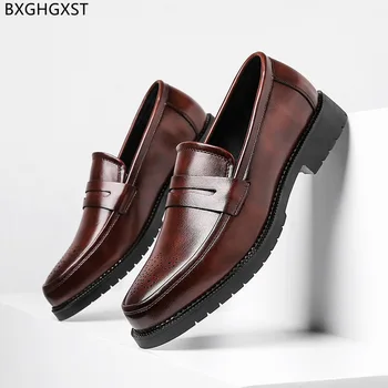 Mocasini Barbati Pantofi Rochie din Piele Designer de Pantofi pentru Bărbați de Înaltă Calitate Elegant Pantofi pentru Bărbați 2022 Chaussure Homme Zapatos Hombre