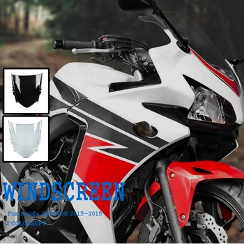 Motocicleta Double Bubble Parbriz Parbriz Pentru Honda CBR500R CBR 500R CBR500 500 R 2013 2014 2015 Stradă de Plastic PC-ul