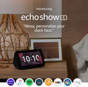 Original Echo Show 5 1 Gen WIFI Difuzor Bluetooth/Voice Assistant Afișaj Inteligent cu Alexa