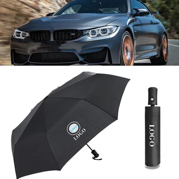 Pentru Auto BMW Logo-ul Umbrela Automata Statutul de Afaceri în aer liber Styling Parasolar Pliabil Fit 1 2 3 4 5 6 7 Seria Auto, Umbreluța