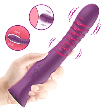 Puternic G Spot Vibrator pentru Femei Clitorisul Stimulator de Silicon de Mari dimensiuni Reale Penis artificial Vibratoare sex Feminin Sexy Jucării pentru Femei Adulti 18