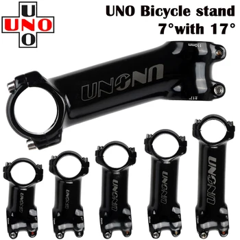 UNO Black Stem Bicicleta Ultralight 7 17 35 de Grade MTB Drum Stem Furculita 28.6 31.8 mm 60/70/80/90/100/110/120/130mm Biciclete Regele Kalloy