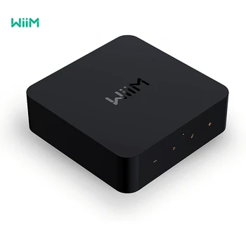 WiiM Pro/Mini AirPlay2 Receptor, Chromecast Audio, Wi-Fi Multiroom Streamer, Alexa, Siri,Google Asistent,Spotify, AmMusic, Maree