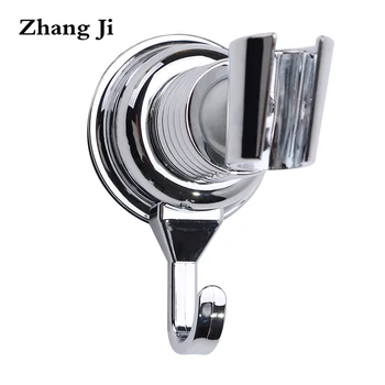 Zhang Ji Chrome-Placa din Plastic ABS Duș Suportul Capului de 360 Grade, Reglabil Vid de Aspirație Ceașcă Duș Paranteze de Sprijin